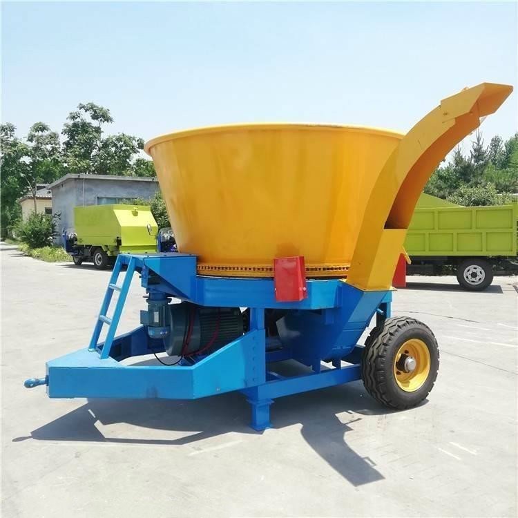 圓盤(pán)粉碎機(jī)稻麥草捆鍘草揉絲機(jī)整捆玉米秸稈粉草機(jī)
